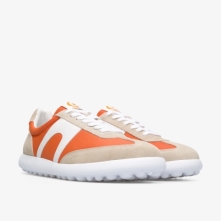 Camper Beige / Dark Orange / White Sneakers Mens - Pelotas XLite Online Ireland | LICSM4826